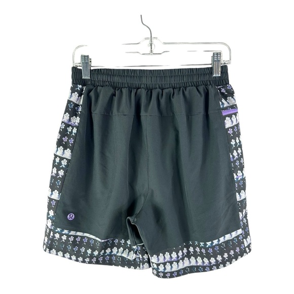 Lululemon Pool Short 7” Swimming Trunks M7BA4S GGRE Gray Purple Size Medium - Picture 2 of 8